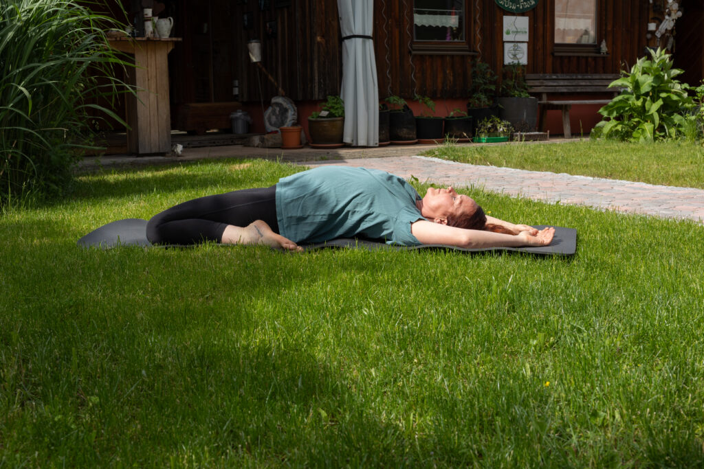 Yoga Birgit Lecheler Dehnung